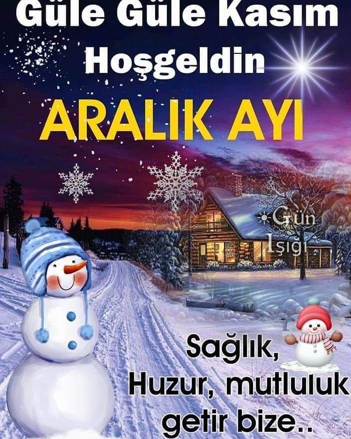 Hosgeldin Aralik Ayı Mesajlari Ve Görselleri O