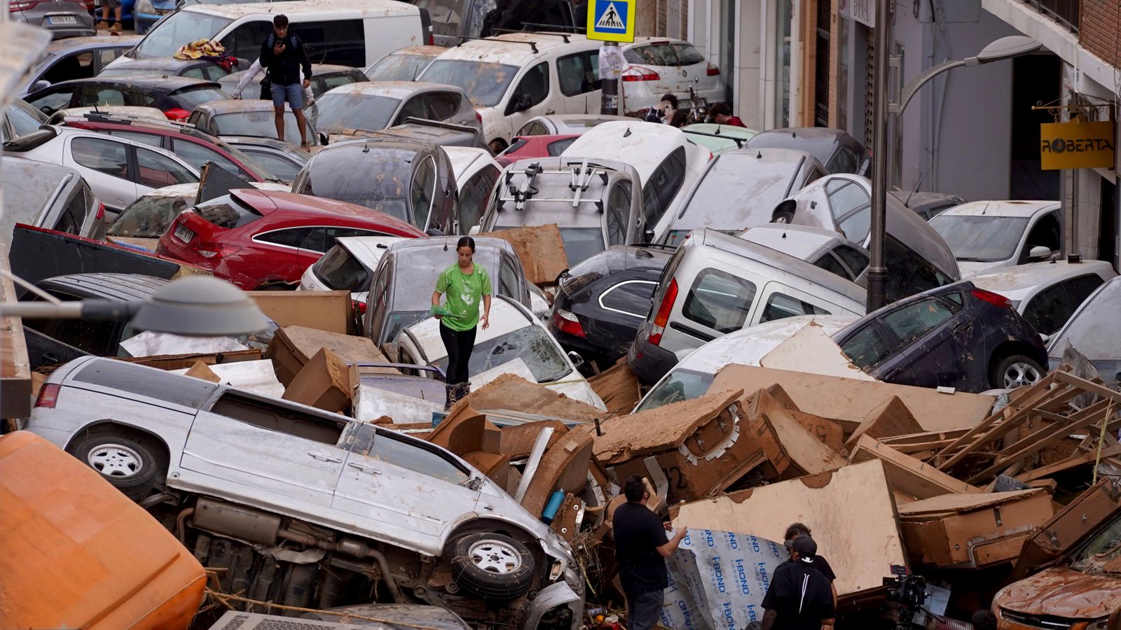 Skynews Spain Valencia Flood 6734535